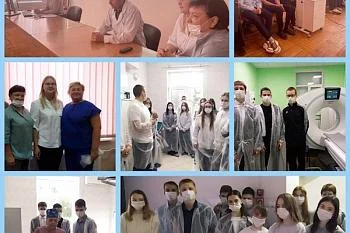 Черняховская ЦРБ распахнула свои двери для будущих медиков! 